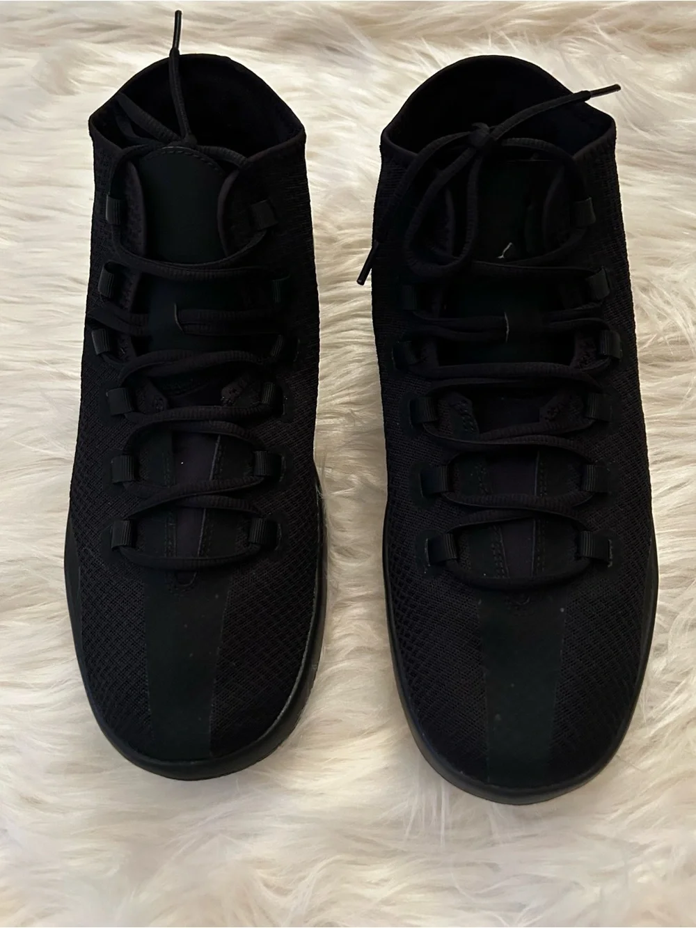 Jordan Men's All-Black High-Top Sneakers